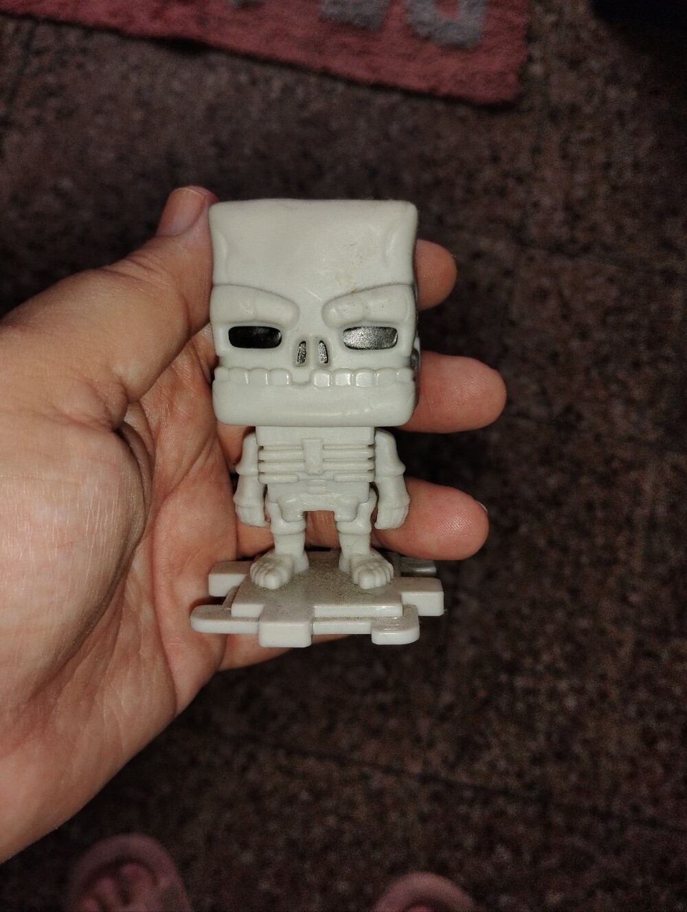 Funko Pop! Style White Skeleton Figure - Collectible Kids Toy